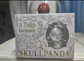 Skullpanda hanging card A Tulip Invitation Preorder