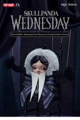 SKULLPANDA × Wednesday Plush (Nevermore Academy Uniform Version)-preorder