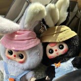 (B133)Baby three Macaron rabbit stuffed toy blind box