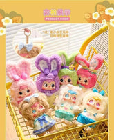 (S003)Tyke 3 little bear little rabbit happy picnic series pendant blind box