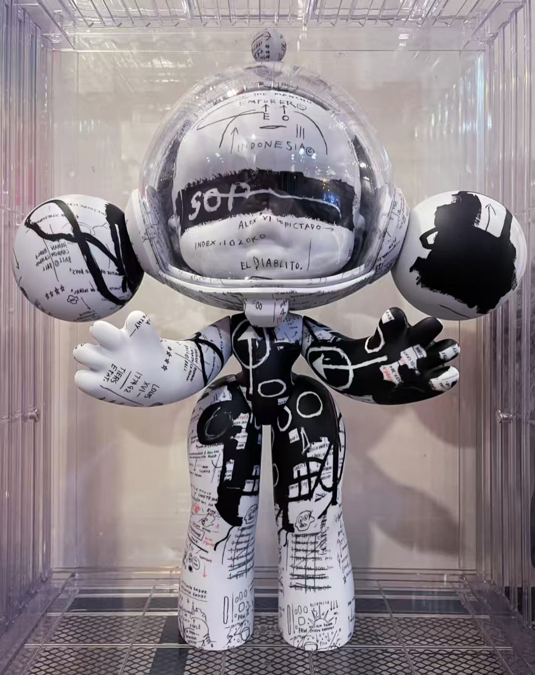 Mega Skullpanda Jean Michel Basquiat -Preorder