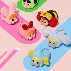 （B026） CRYBABY x PowerPuff Girl Series Vinyl Face Plush Blind Box