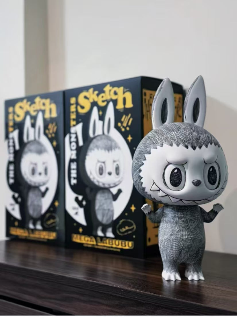 mega labubu 400% sketch-preorder