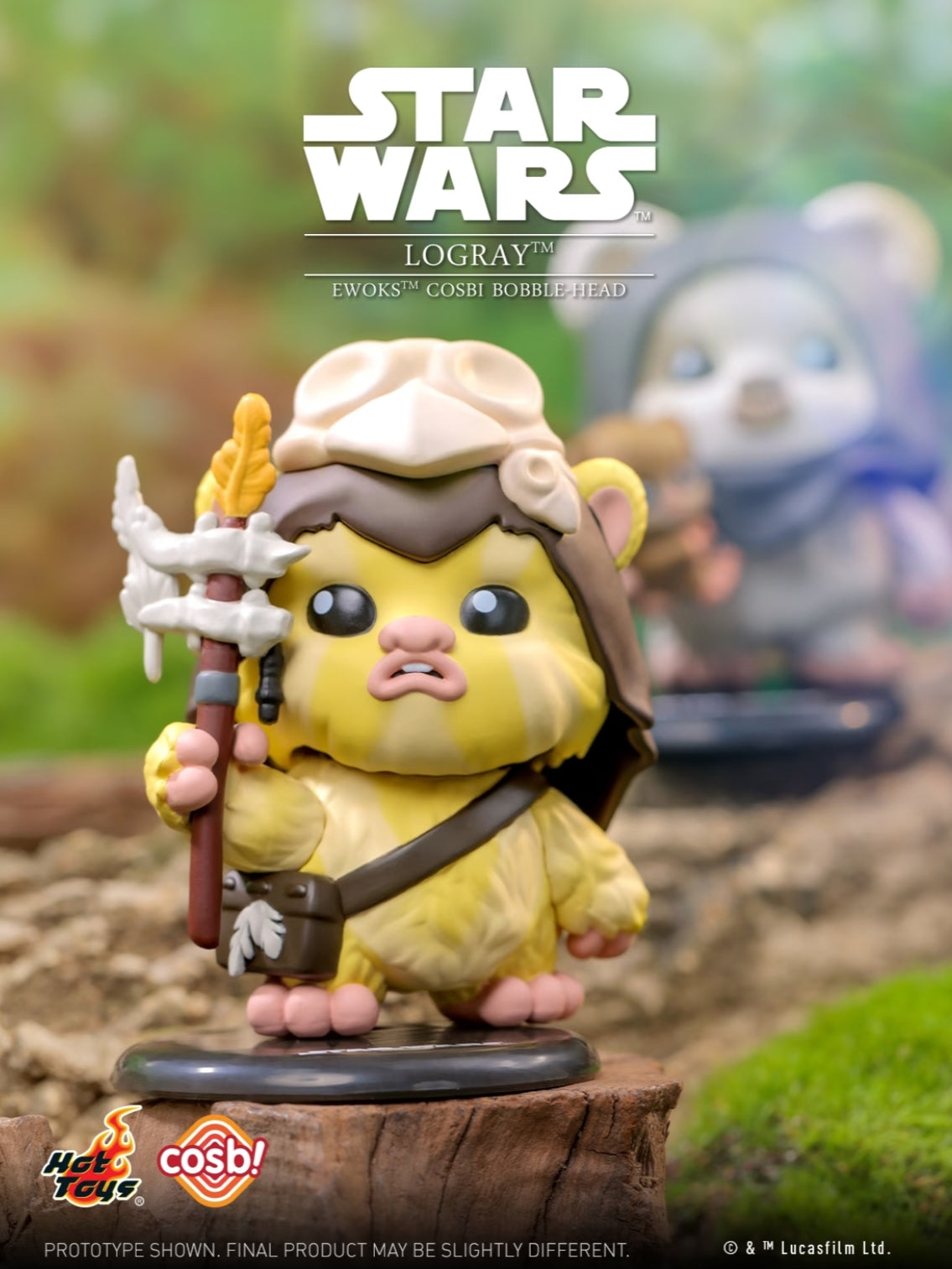 STAR WARS EWOKS COSBI BOBBLE-HEAD COLLEATION-preorder
