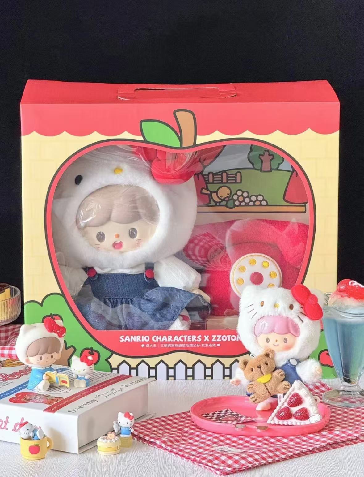 Sanrio Characters Zotton Linking Buddies BIG Plush Doll-preorder