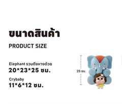 Crybaby Hello Thailand Series-Plush Doll-preorder
