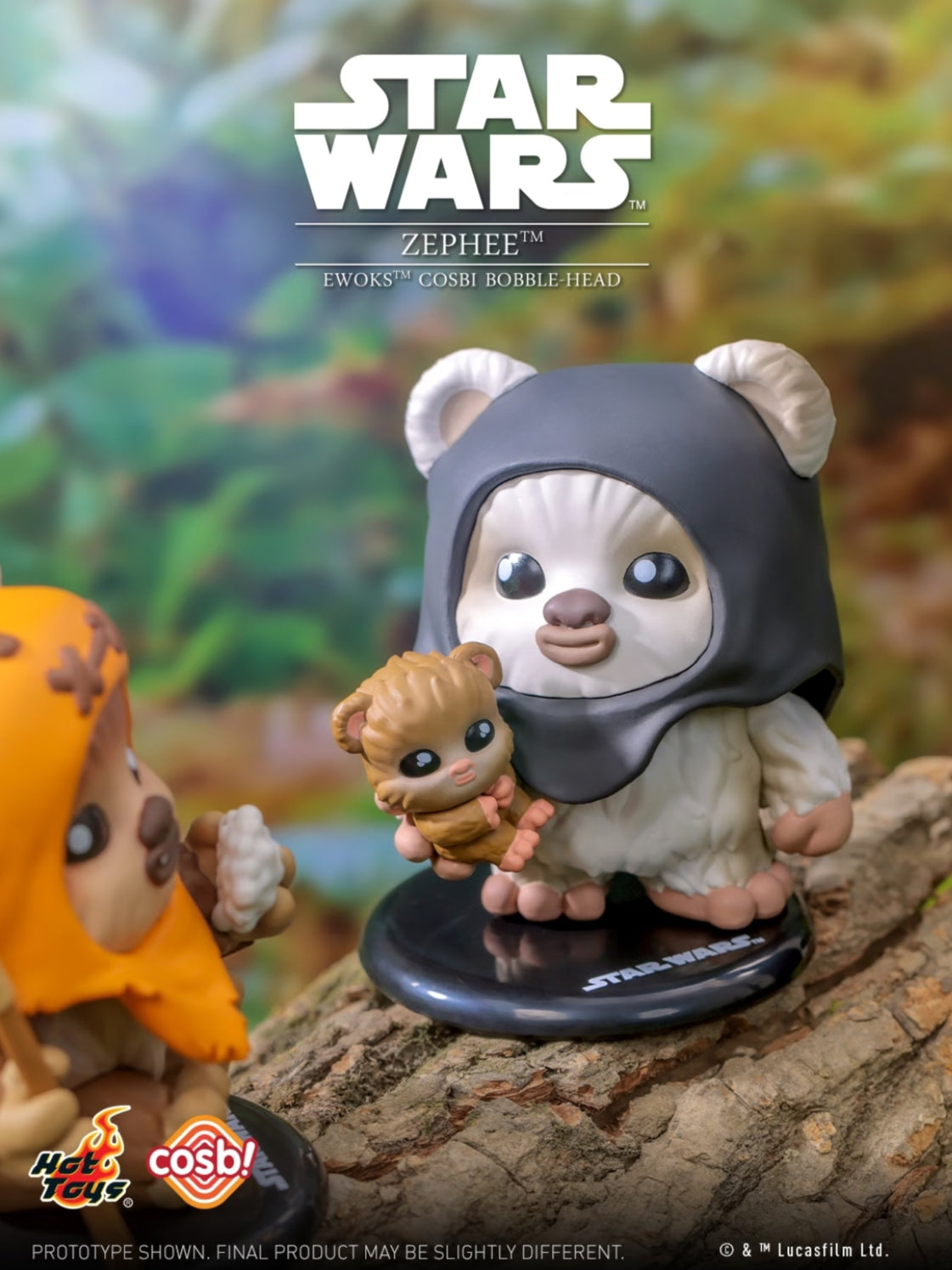 STAR WARS EWOKS COSBI BOBBLE-HEAD COLLEATION-preorder