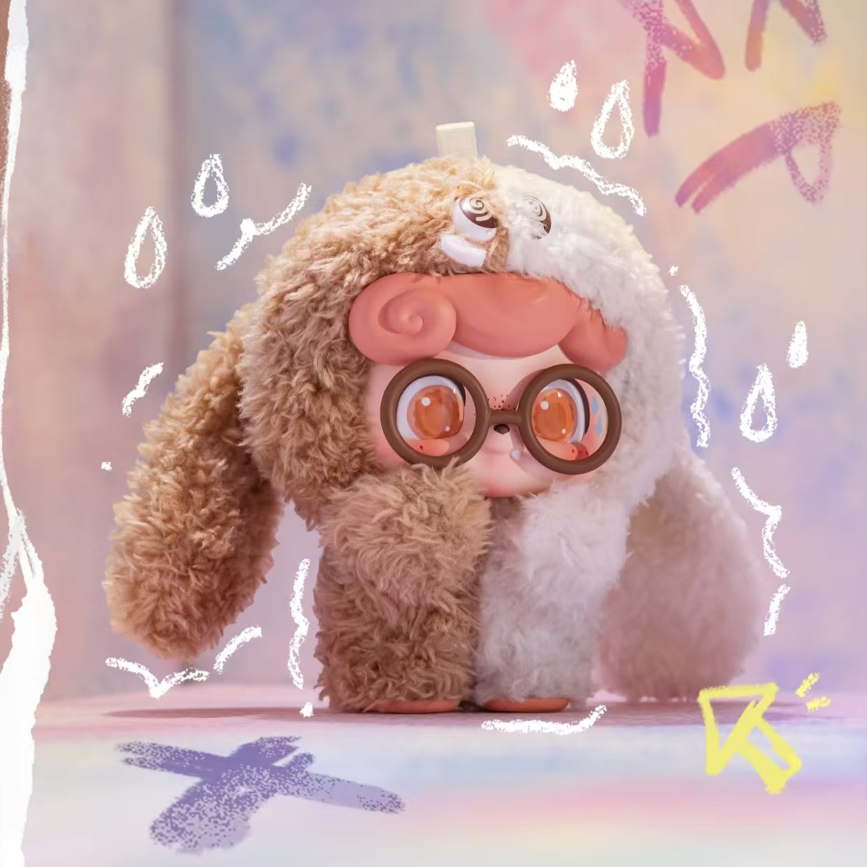 Qkid Emotional Hairy Monsters Series