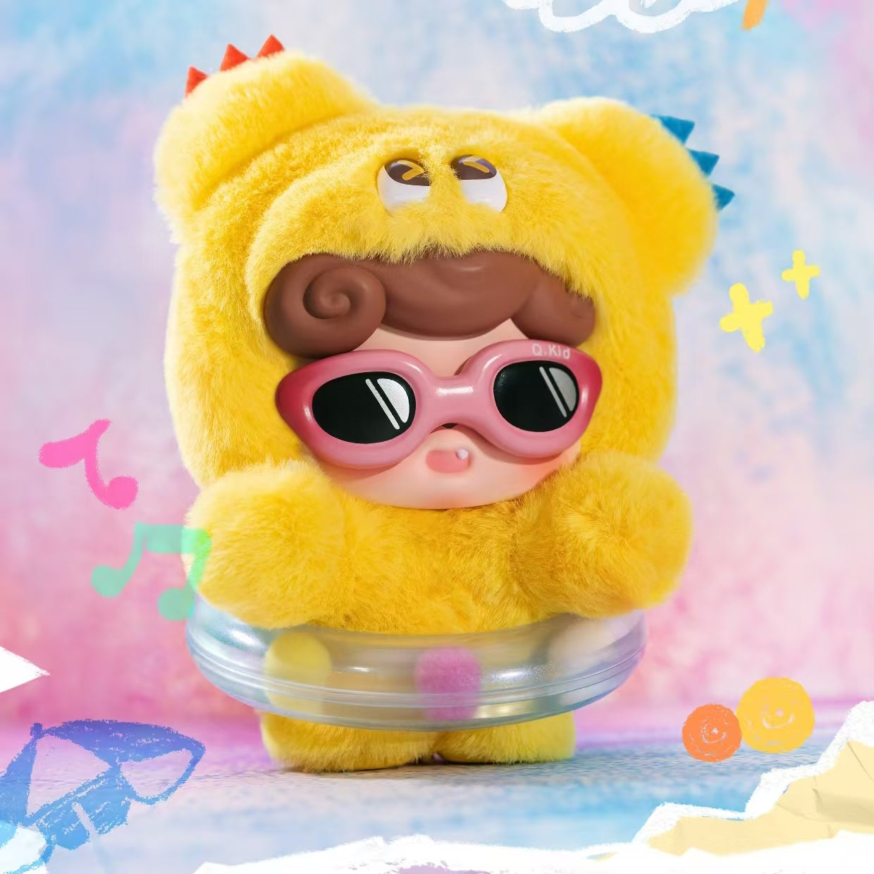 Qkid Emotional Hairy Monsters Series