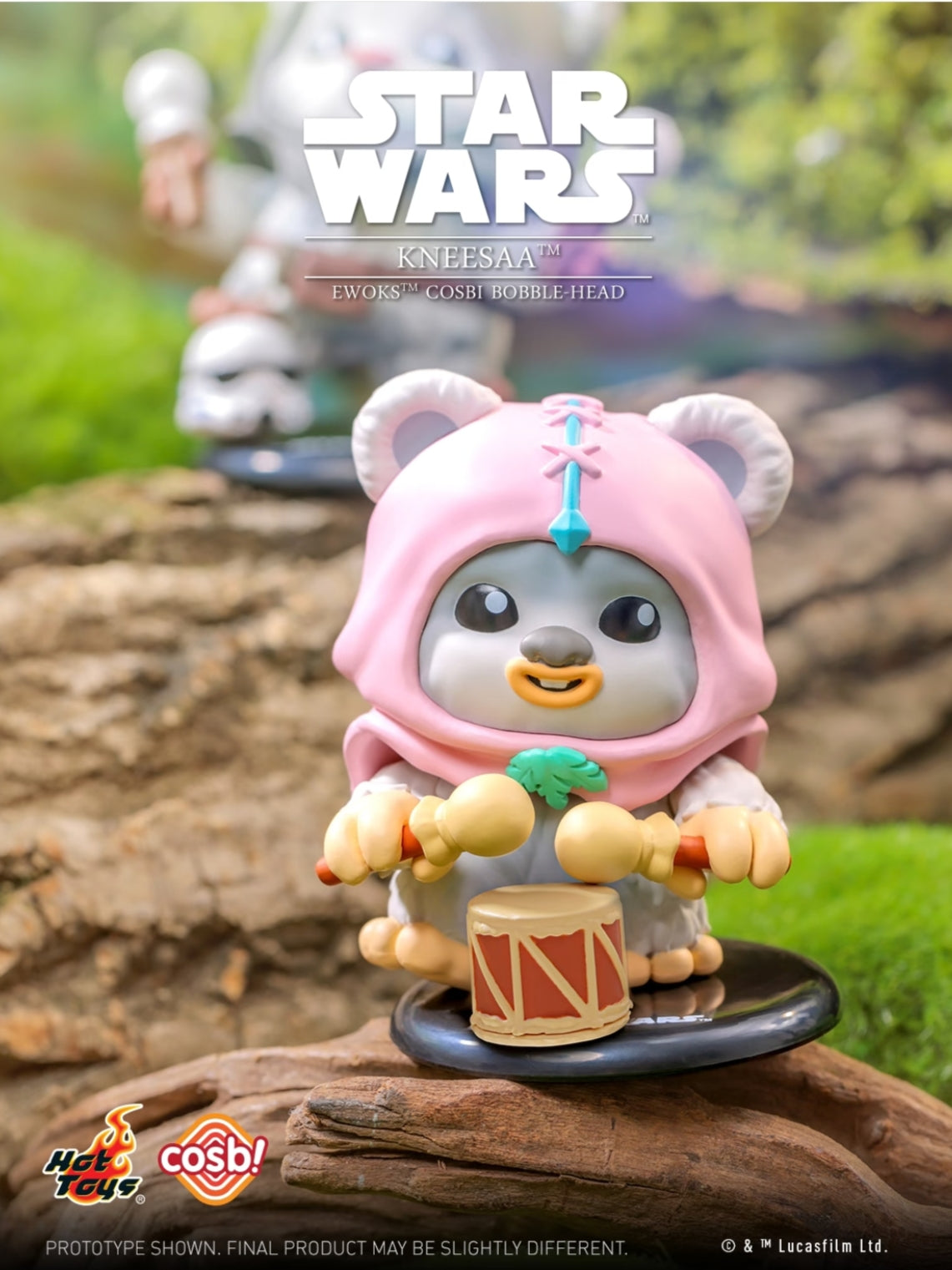 STAR WARS EWOKS COSBI BOBBLE-HEAD COLLEATION-preorder