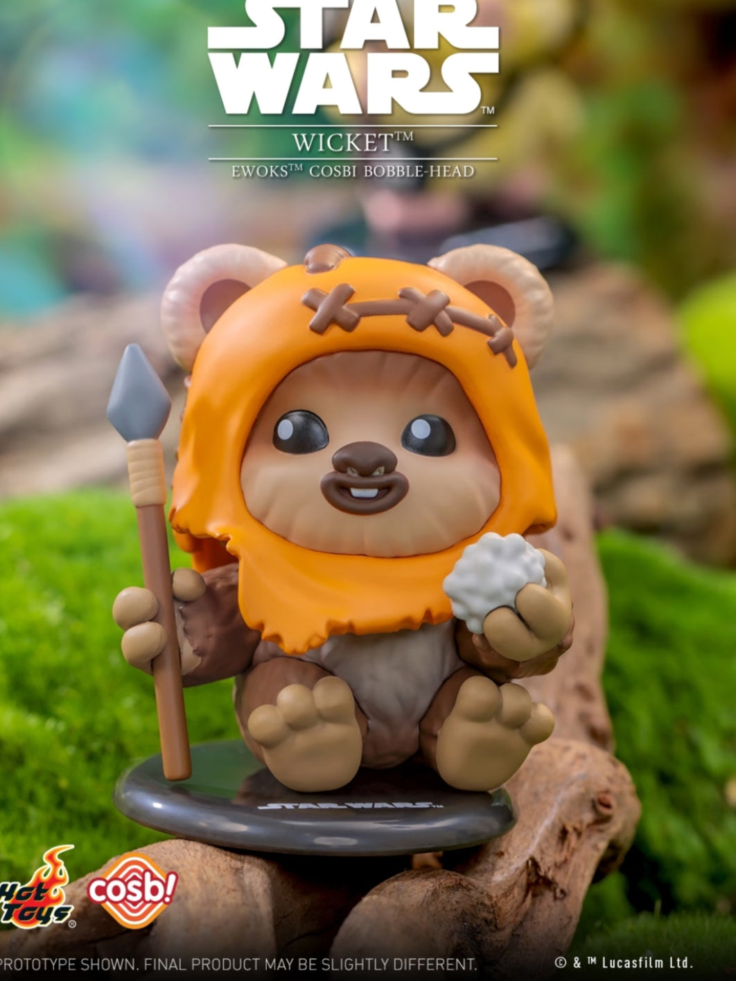 STAR WARS EWOKS COSBI BOBBLE-HEAD COLLEATION-preorder