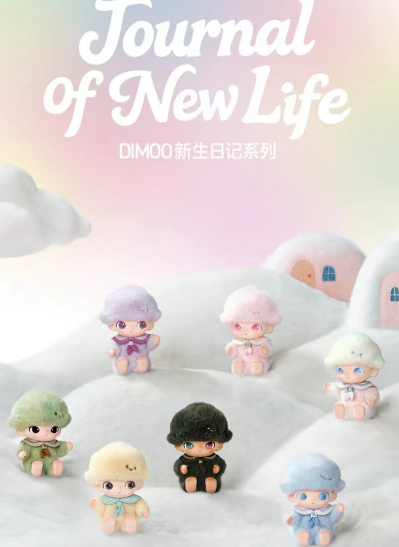 Dimoo Journal Of New Life plush series-Preorder