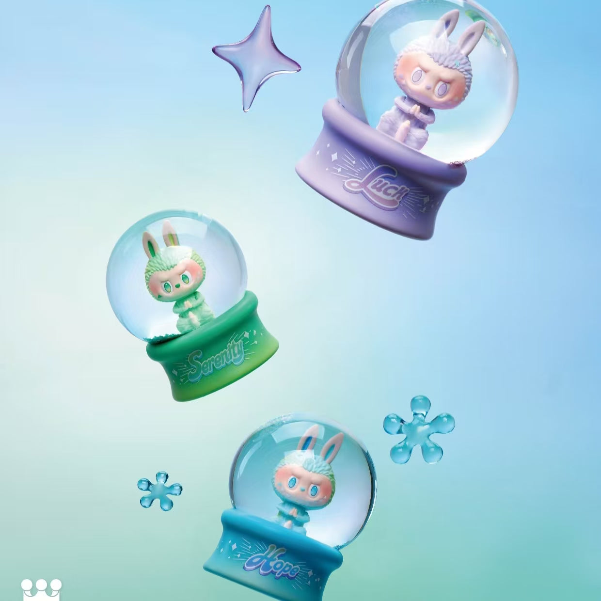 THE MONSTERS Big into Energy Series-snowglobe Crystal-preorder