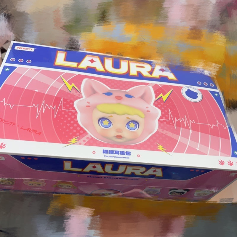 （B037）LAURA Fox Earphones Pack series blind box
