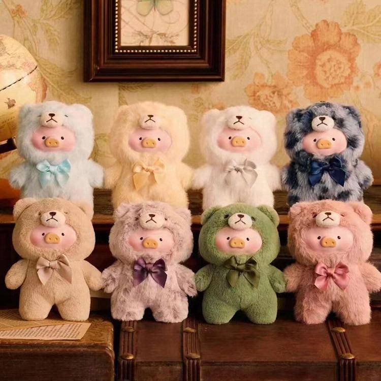（B072）Teddy Lulu stuffed toy Vinyl Plush Pendant  Blindbox