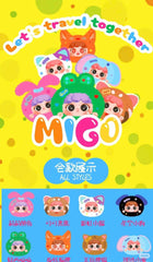 (B180）MIGO Lets travel together plush bags pendants blind box