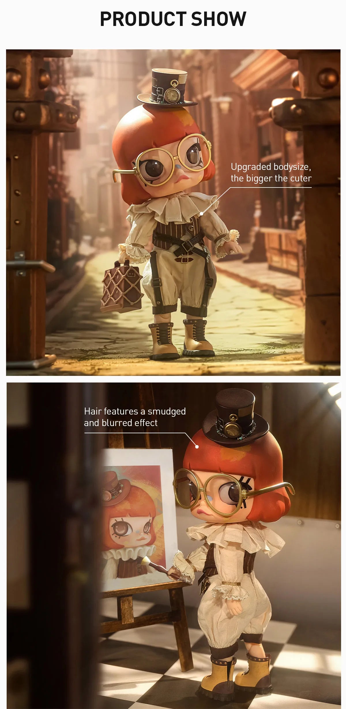 MOLLY Victorian Painter 1/8 Action Figure-preorer