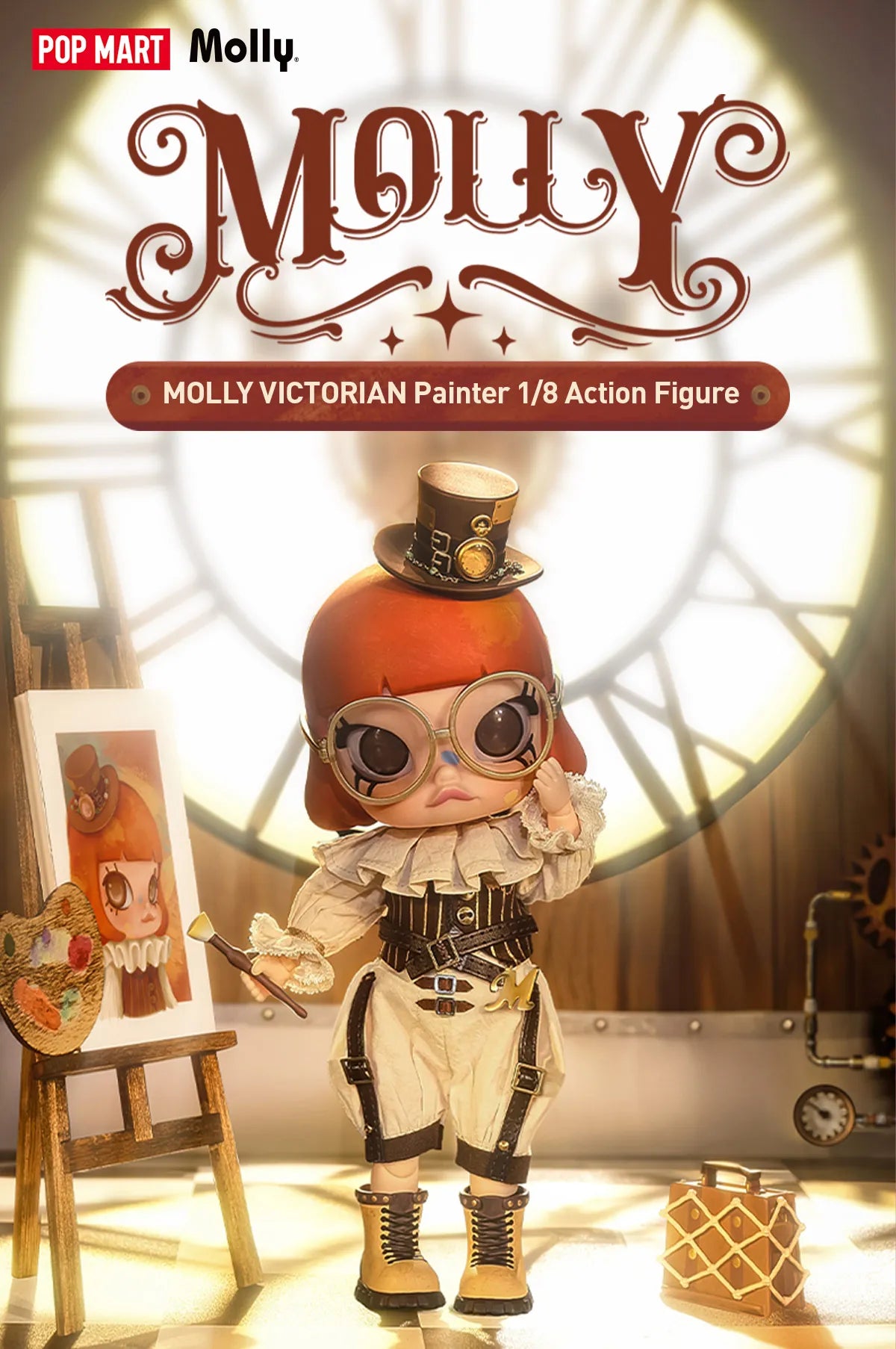 MOLLY Victorian Painter 1/8 Action Figure-preorer