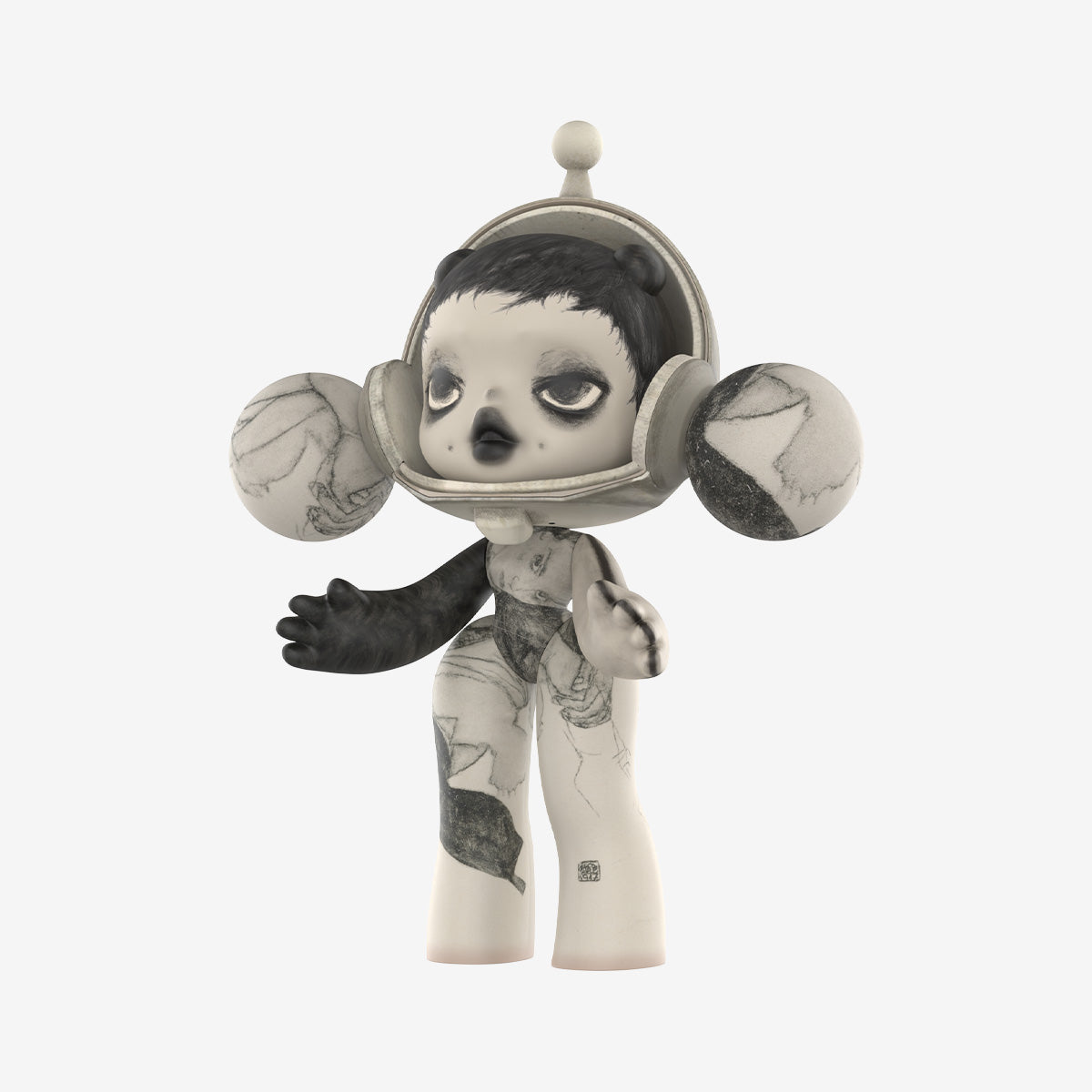 MEGA SKULLPANDA 400% Egon Schiele-preorder
