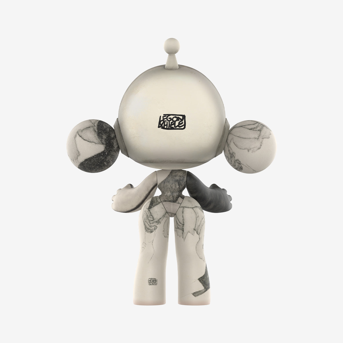 MEGA SKULLPANDA 400% Egon Schiele-preorder