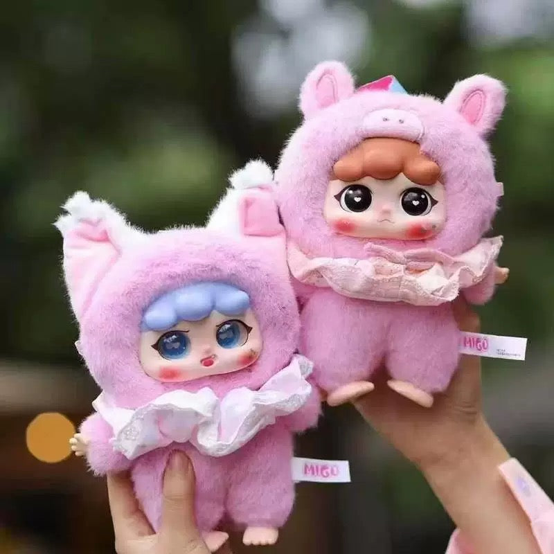 (B165)MIGO Bedtime Story Plush Pendant Blind Box arttoy