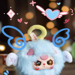 (B176)Baby three - Twelve constellations plush pendant blind box