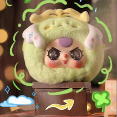 (B176)Baby three - Twelve constellations plush pendant blind box