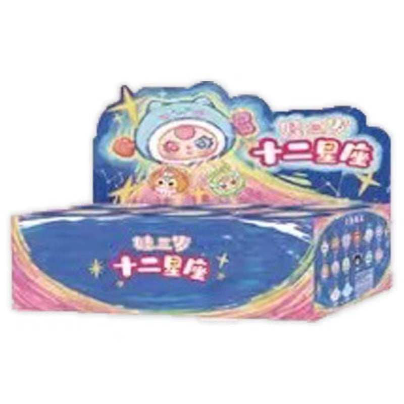 (B176)Baby three - Twelve constellations plush pendant blind box