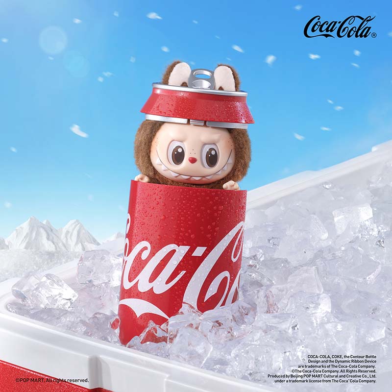 (B195)THE MONSTERS COCA-COLA Series VINYL FACE blind box