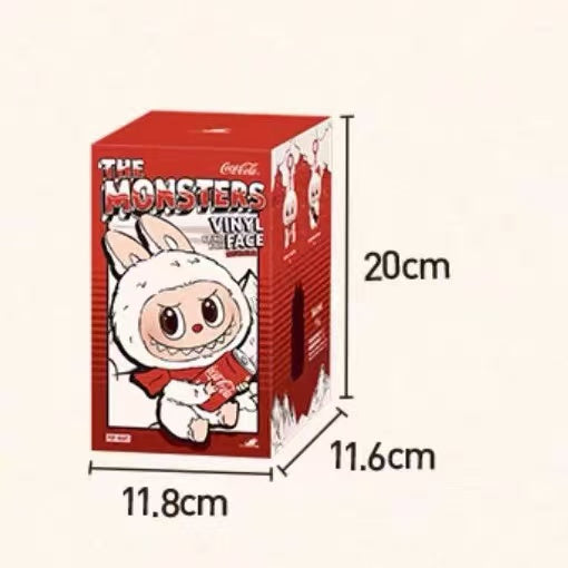 (B195)THE MONSTERS COCA-COLA Series VINYL FACE blind box