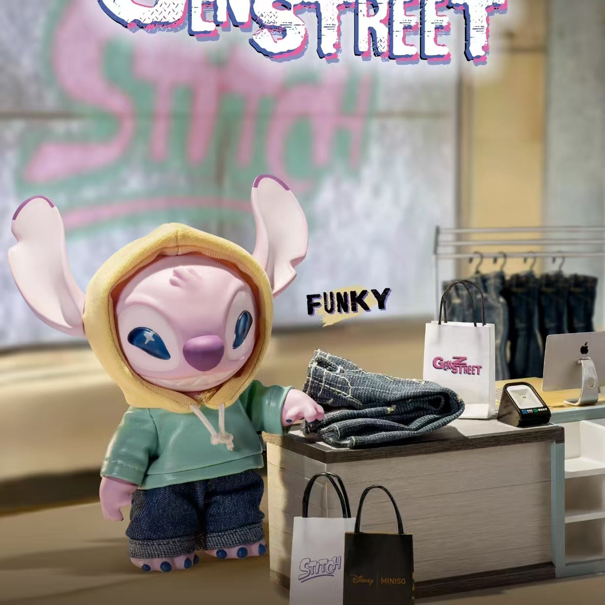 Stitch Genz Street Series Box Pendant-Preorder