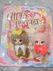 (B205)Liilas lucky cat Honeyland Enchantment hanging card