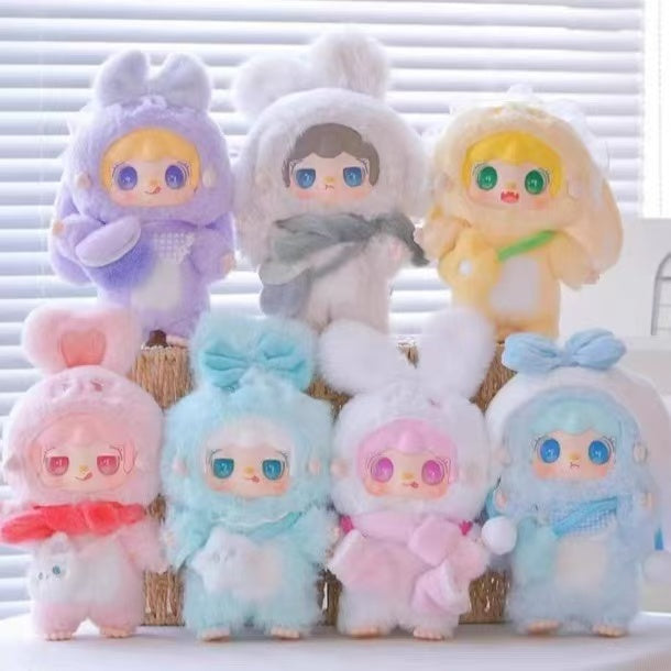 (B207)Yooki Three V3 generation warm bunny plush blind box