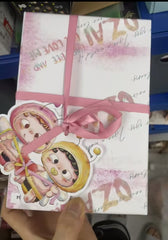 Ozai hanging card baby bee and bee love me