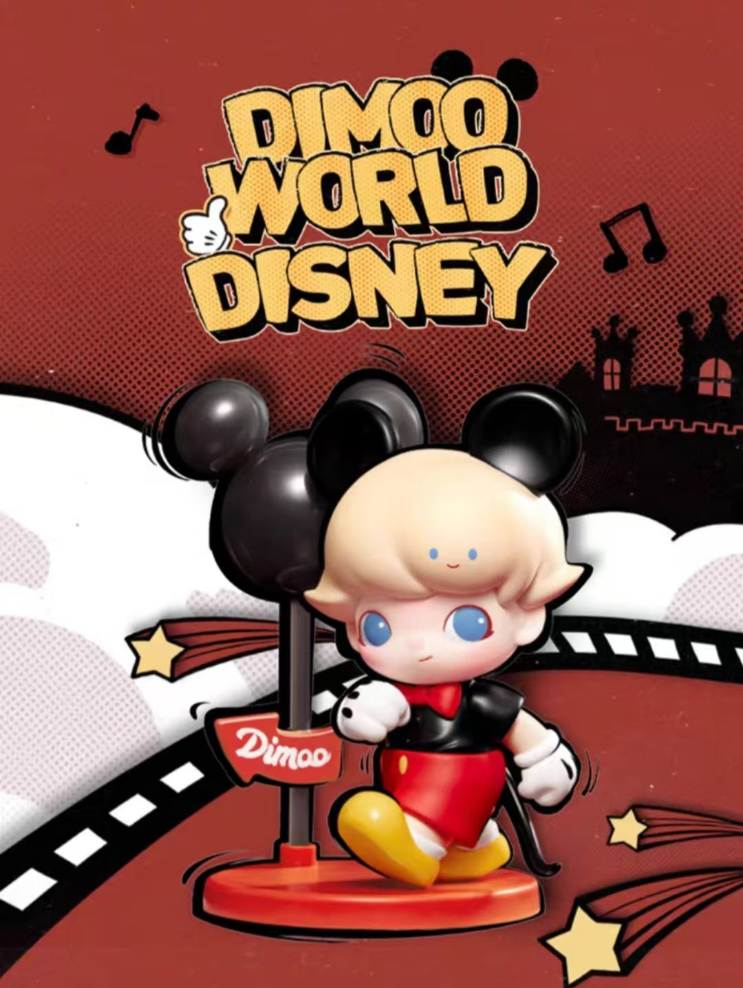 Dimoo world Disney series  PVC blind box-Preorder