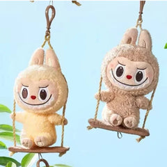 Labubu Timber Workshop Series-Playing on the Swing Plush Pendant Bind Box
