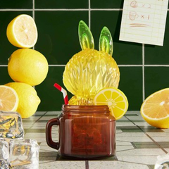 LABUBU Lemon Tea Hanging Card Figure-preorder