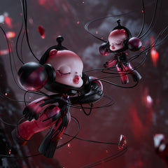 MEGA α SKULLPANDA 400% Red Crystal-Preorder