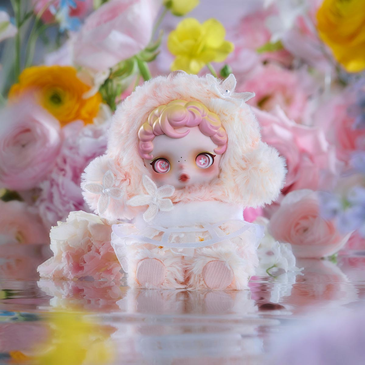 SKULLPANDA Limpressionnisme Series Plush Doll-preorder