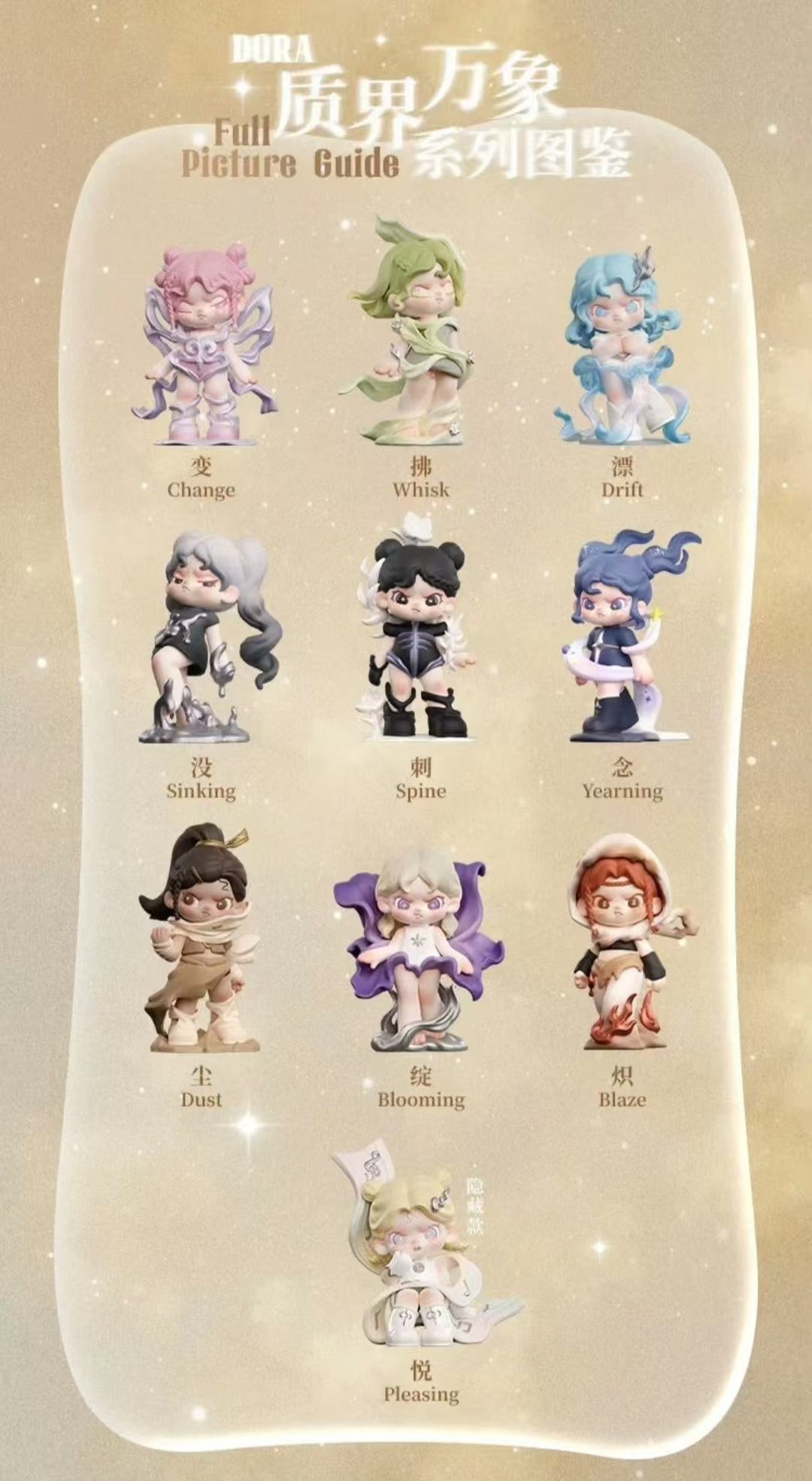 Dora Material Viatas figure series Preorder