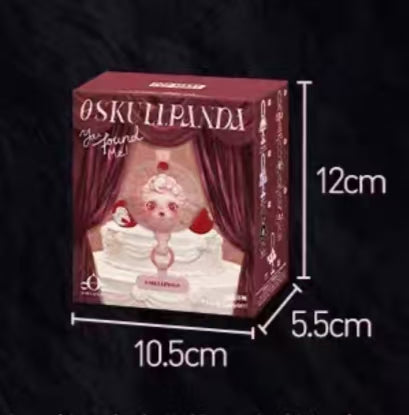 Skullpanda You found me series - Phone lanyard plush Preorder