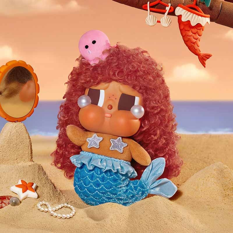 Crybaby Vacation Mode on Series Vinyl Plush Pendant Blind Box-preorder