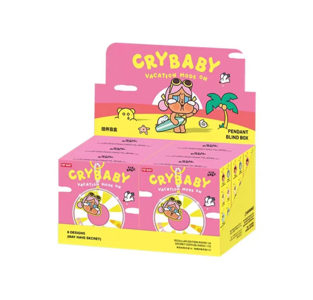 Crybaby Vacation Mode on plush vinyl series Swim Ring pendant-Preorder