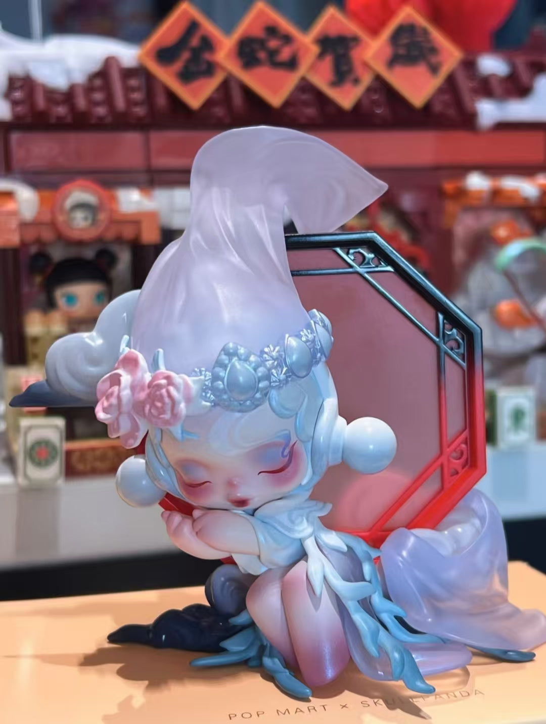 Skullpanda Asiling Figure limited hanging card-Preorder