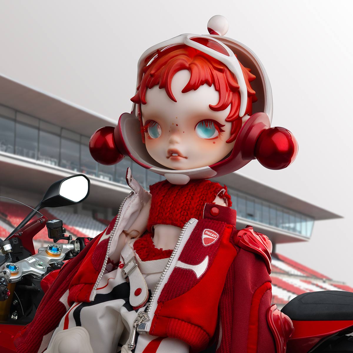 SKULLPANDA × DUCATI 1/6 Action Figure-preorder