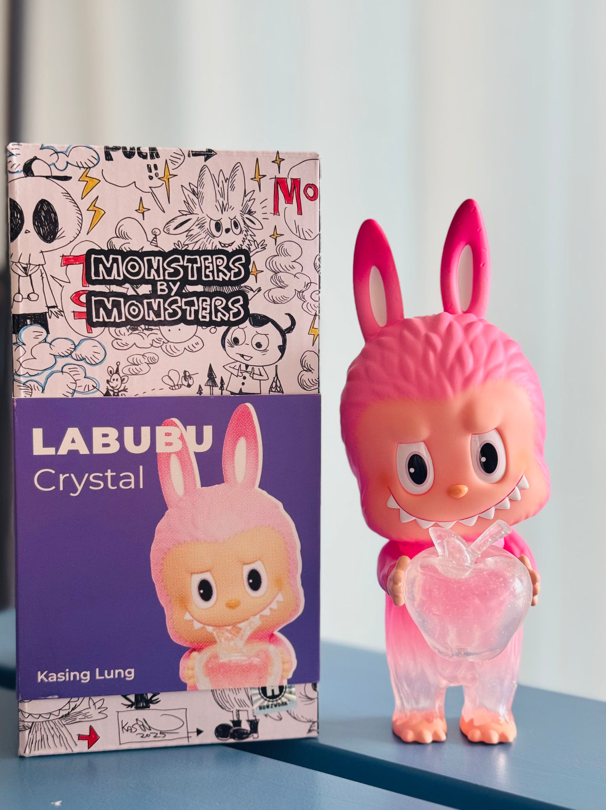LABUBU 10th Anniversary Exhibition The Labubu Crystal Figure-Preorder