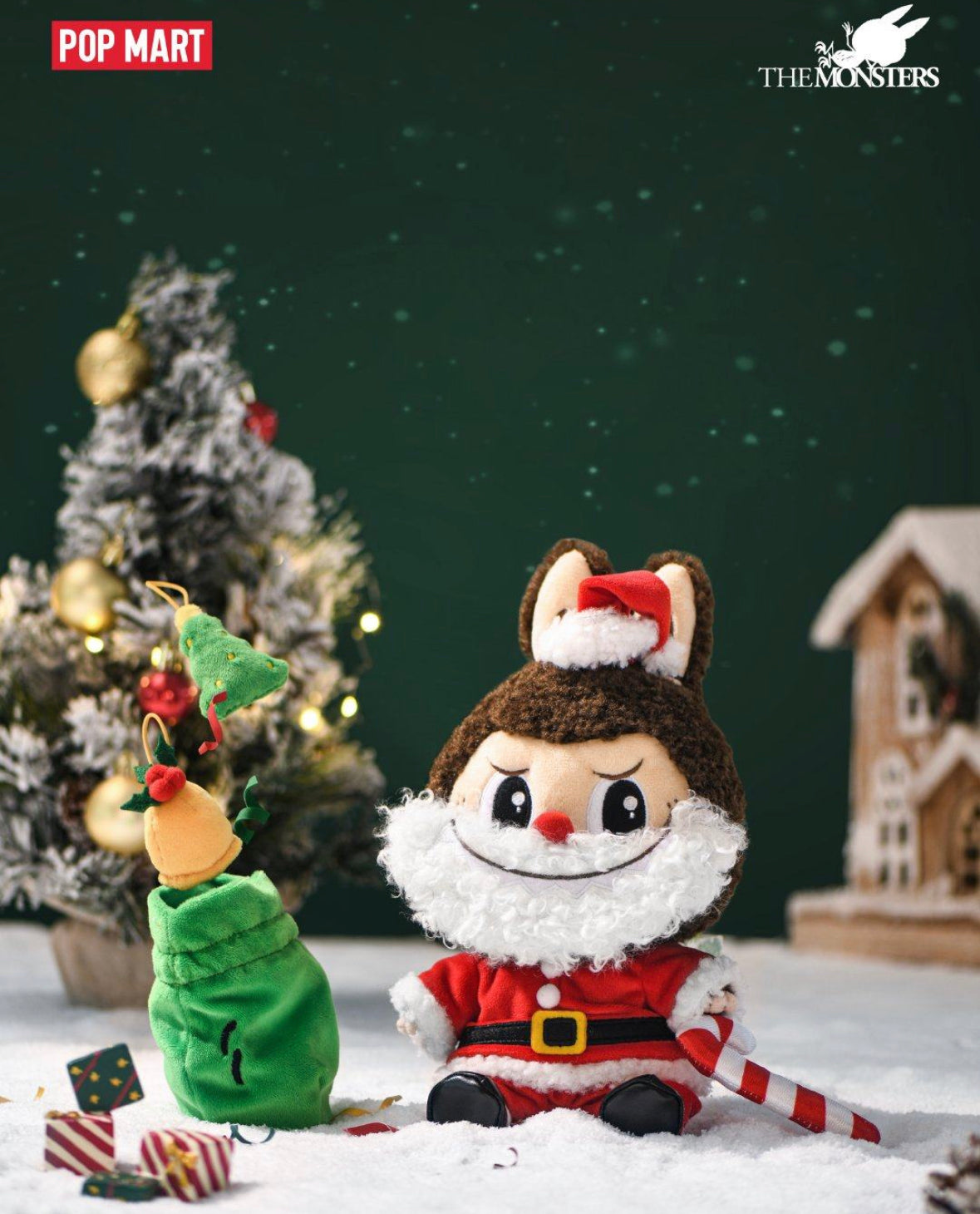 The monsters—LABUBU Christmas Plush Gift Box-preorder