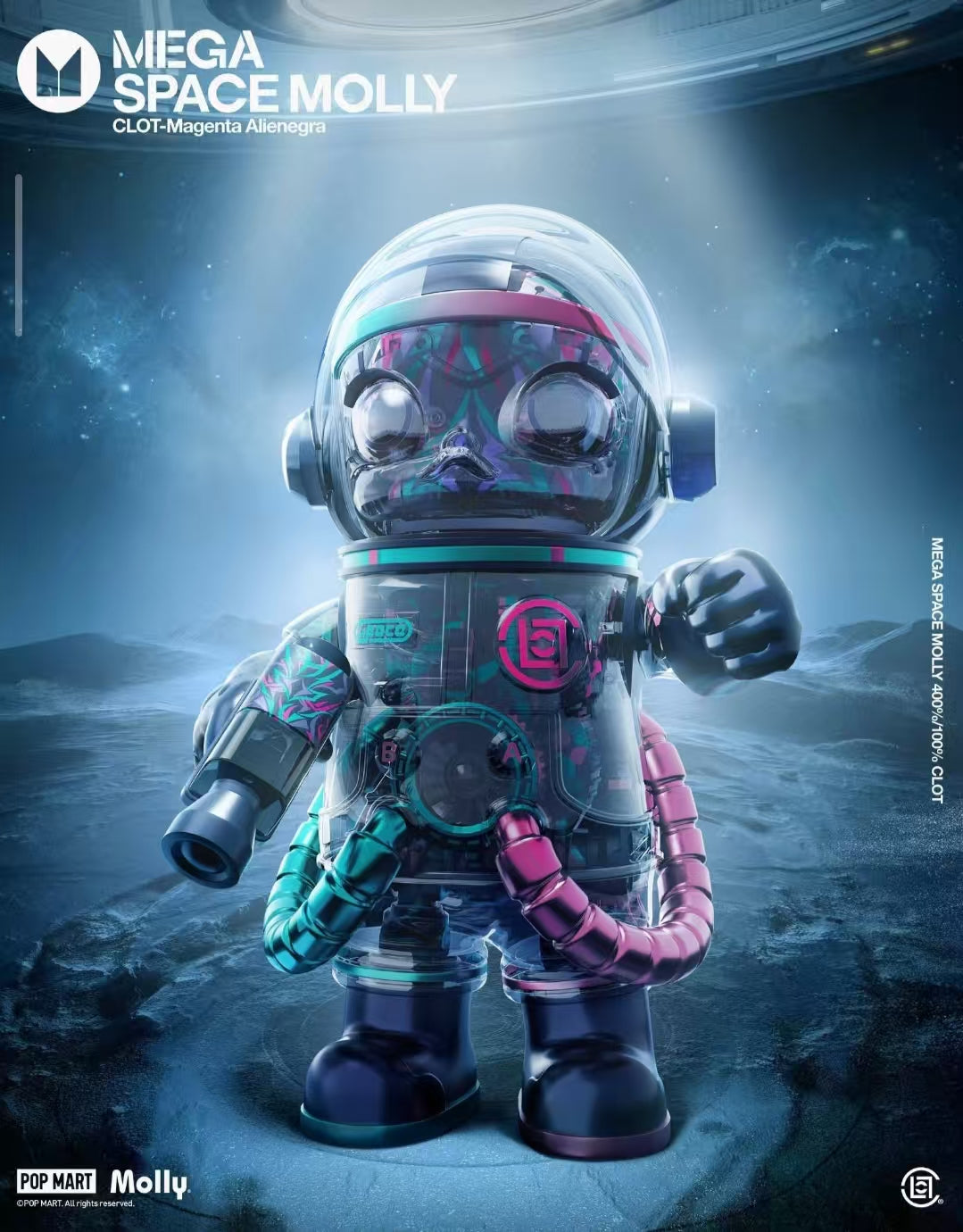 Mega Space Molly 400% limited collection-Preorder