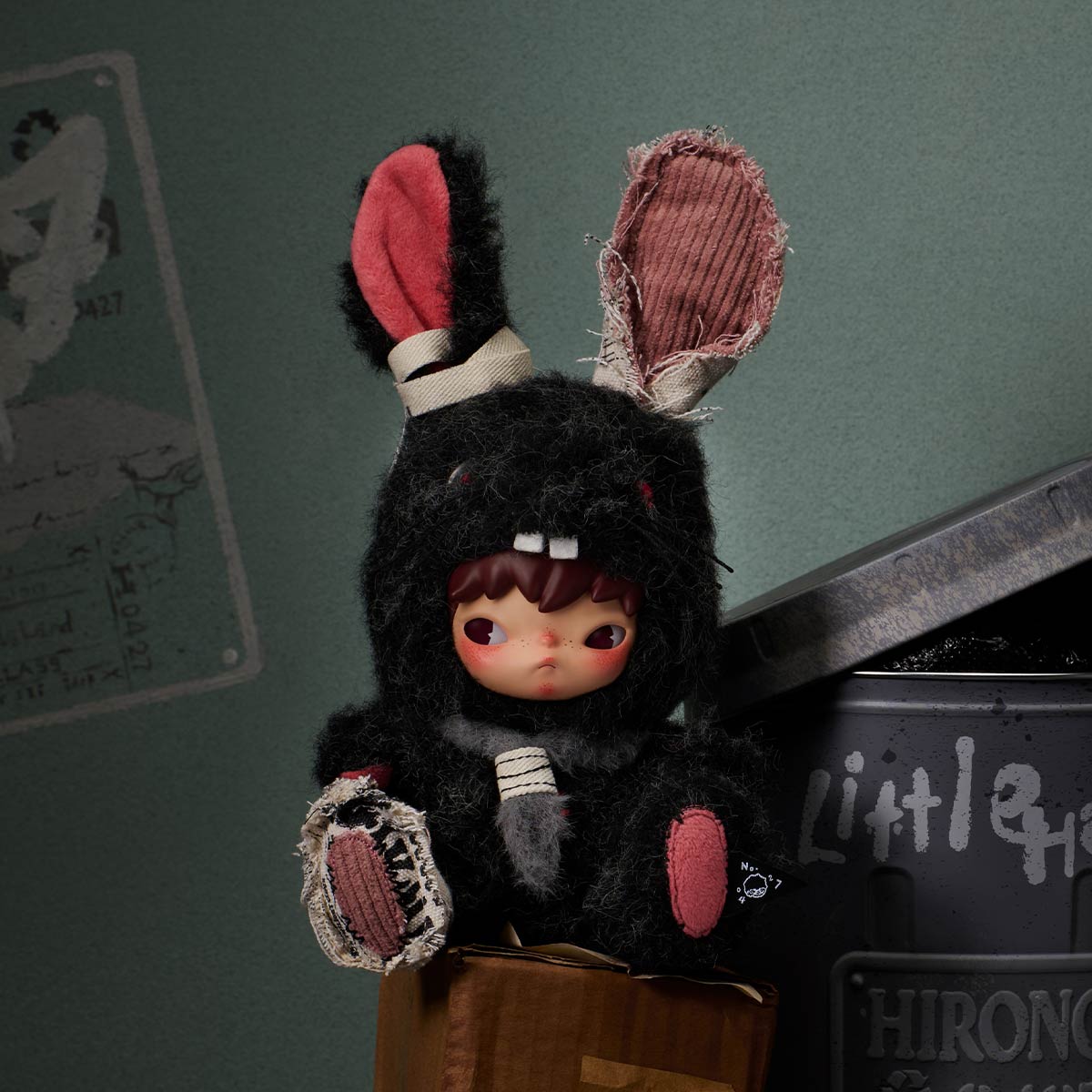 Hirono Little Hare Plush Doll Pendant-Preorder