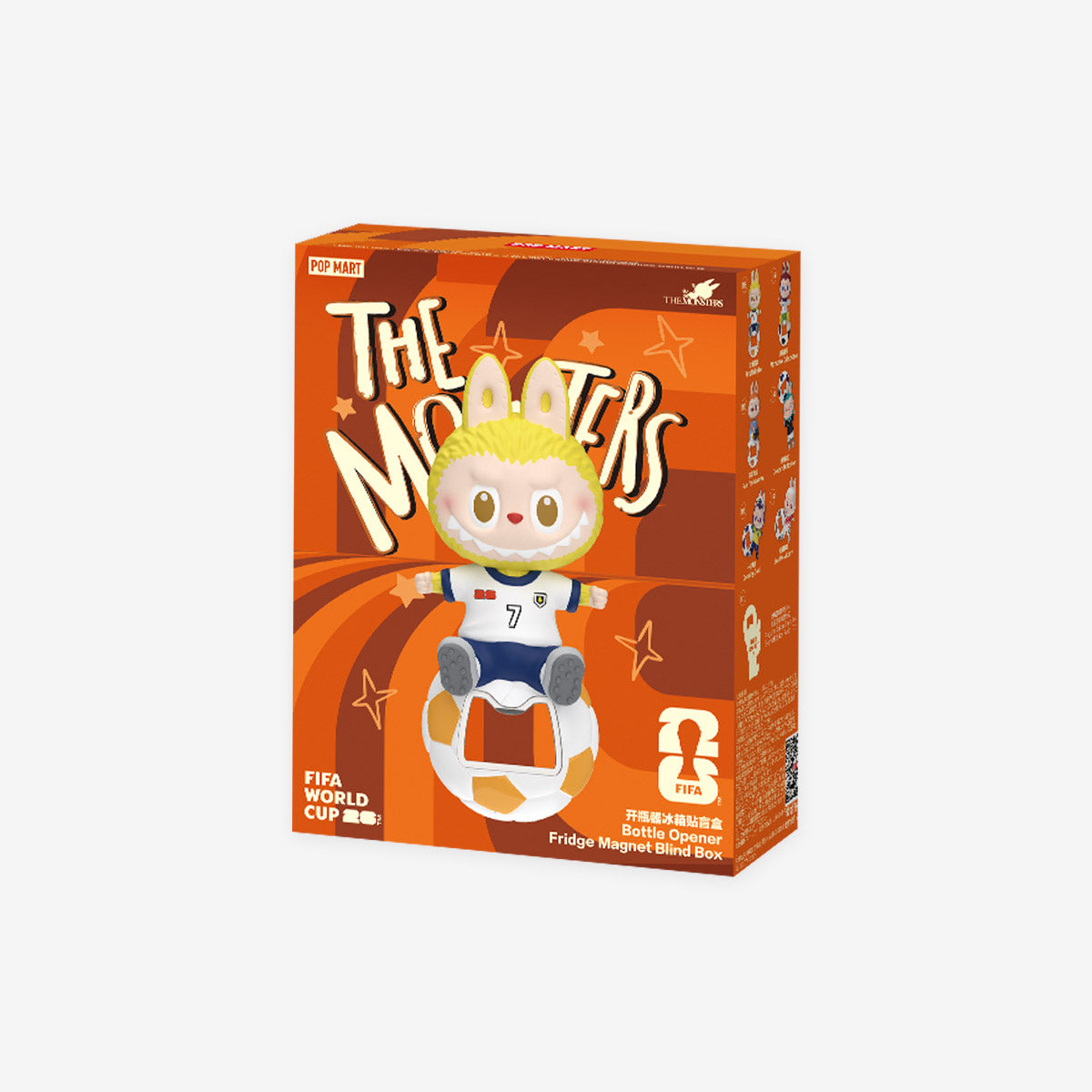 THE MONSTERS ¡Á FIFA SERIES - Bottle Opener Fridge Magnet Blind Box